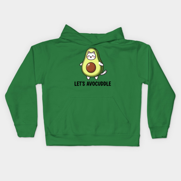 Let's Avocuddle Kids Hoodie by enrynz