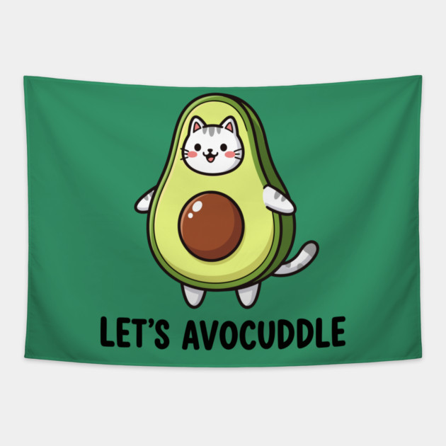 Let's Avocuddle Tapestry by enrynz