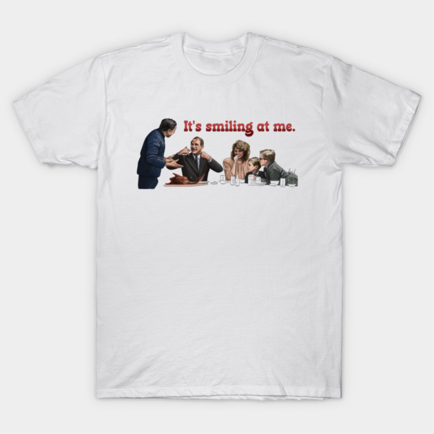 A Christmas Story: It's Smiling At Me T-Shirt by 51Deesigns