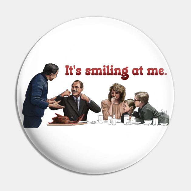 A Christmas Story: It's Smiling At Me Pin by 51Deesigns