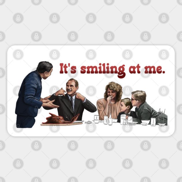 A Christmas Story: It's Smiling At Me Sticker by 51Deesigns