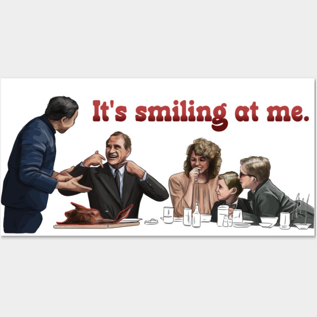 A Christmas Story: It's Smiling At Me Wall Art by 51Deesigns