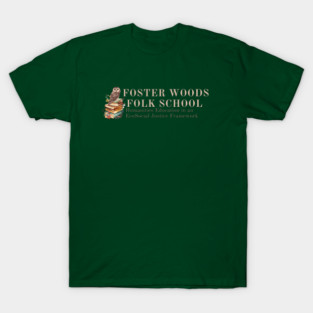 Foster Woods Folk School Logo T-Shirt