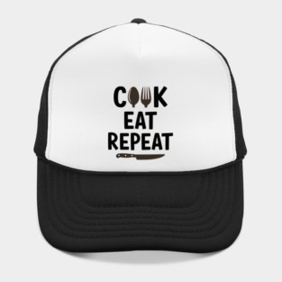 Cook Eat Repeat Hat