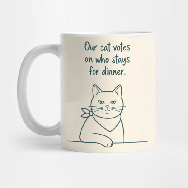 Our Cat Votes Who Stays by enrynz