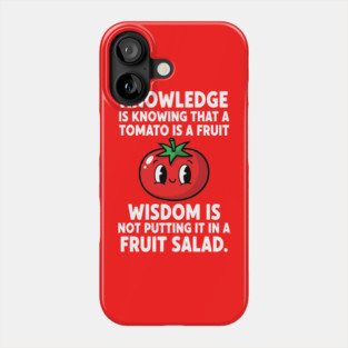Funny Tomato Pun Phone Case