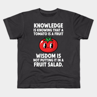 Funny Tomato Pun Kids T-Shirt