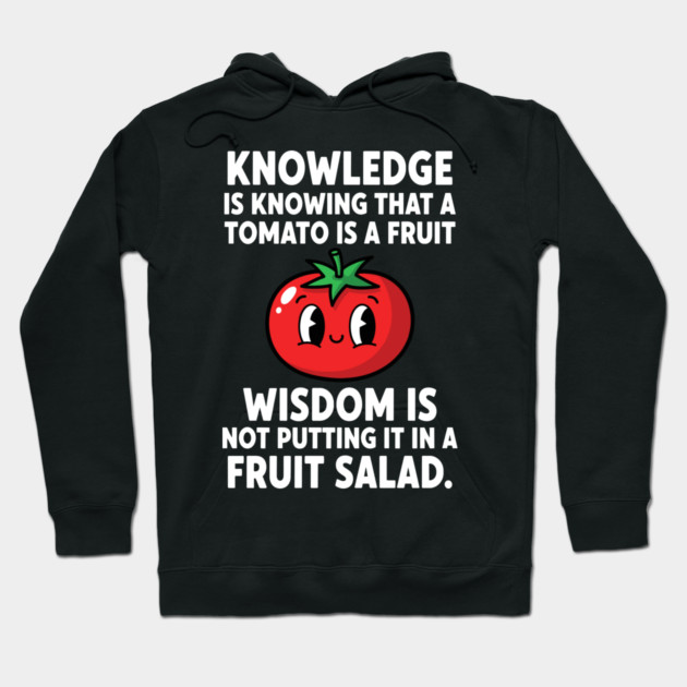 Funny Tomato Pun Hoodie by enrynz