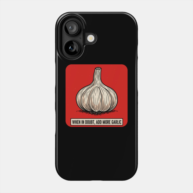 Garlic Lover Phone Case by enrynz