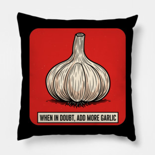 Garlic Lover Pillow