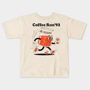 Coffee Run 93 Kids T-Shirt