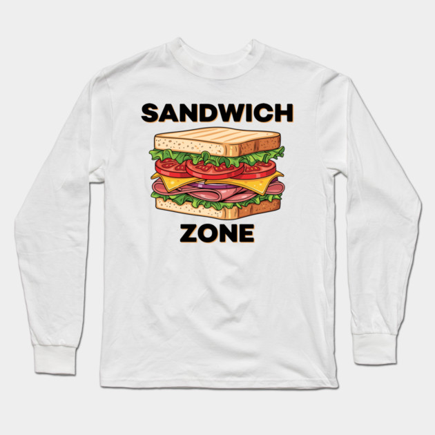 Sandwich Zone Long Sleeve T-Shirt by enrynz