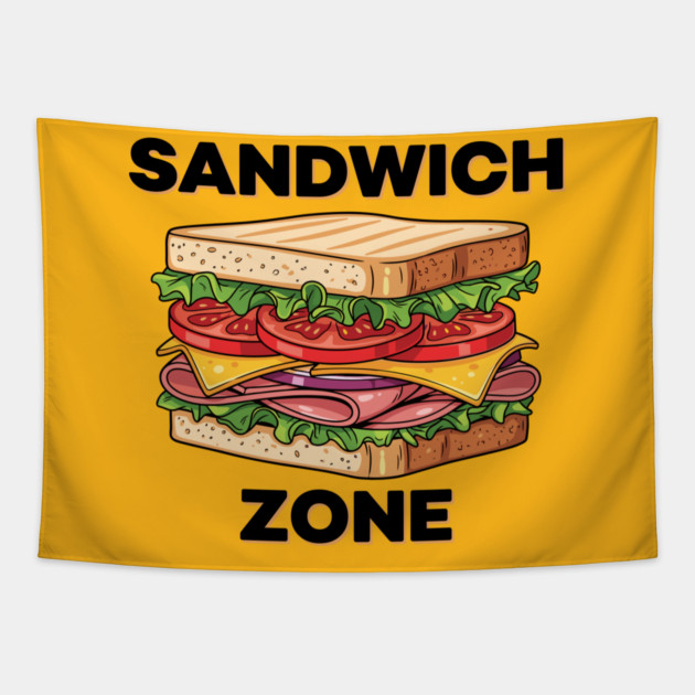 Sandwich Zone Tapestry by enrynz