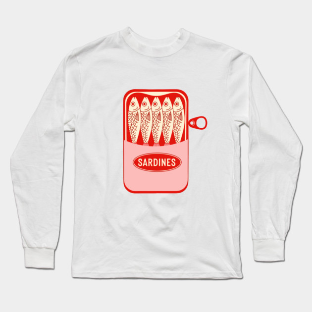 Sardine Can Fun Long Sleeve T-Shirt by enrynz