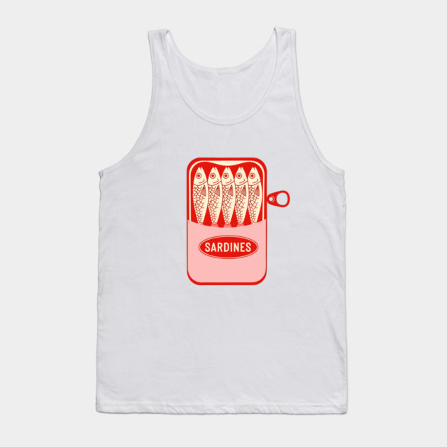 Sardine Can Fun Tank Top by enrynz