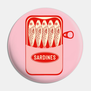 Sardine Can Fun Pin