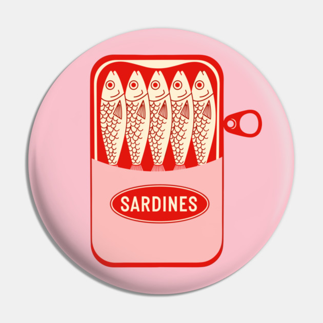 Sardine Can Fun Pin by enrynz