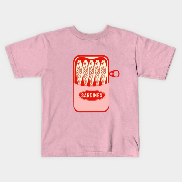 Sardine Can Fun Kids T-Shirt by enrynz