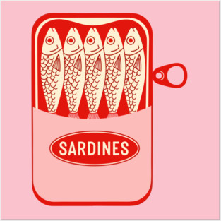 Sardine Can Fun Posters and Art