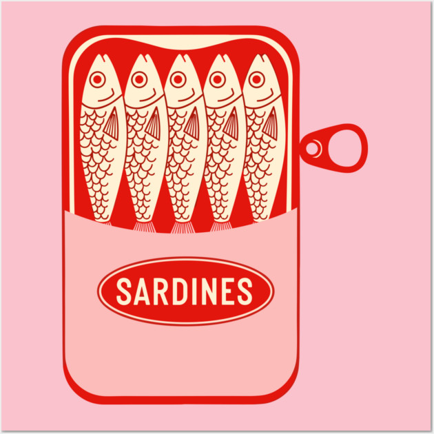 Sardine Can Fun Wall Art by Digironin