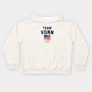 Lindsey Vonn US Skiing Kids Hoodie