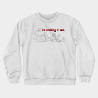 A Christmas Story: It's Smiling At Me [Outline] Crewneck Sweatshirt
