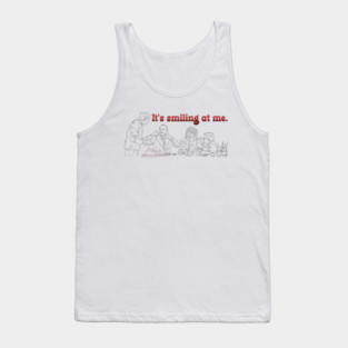 A Christmas Story: It's Smiling At Me [Outline] Tank Top