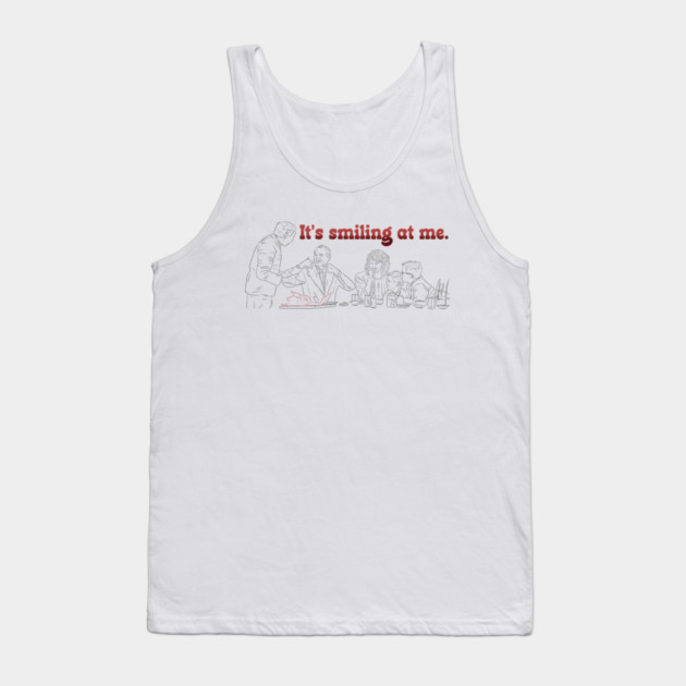 A Christmas Story: It's Smiling At Me [Outline] Tank Top by 51Deesigns