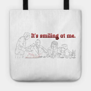 A Christmas Story: It's Smiling At Me [Outline] Tote