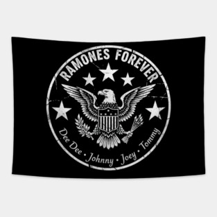 Ramones Silhouette Tapestry