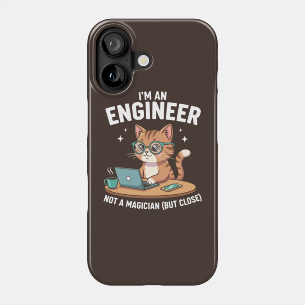 I'm an Engineer Cat Phone Case by enrynz