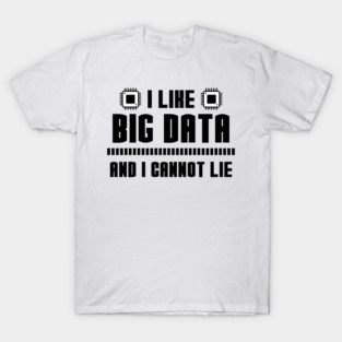 I Like Big Data And I Cannot Lie T-Shirt