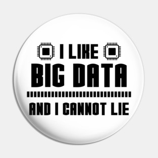 I Like Big Data And I Cannot Lie Pin