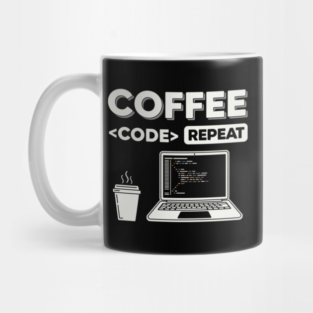 Coffee Code Repeat by enrynz