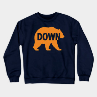 Walking Bear Down Crewneck Sweatshirt