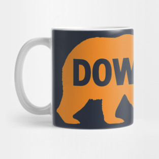 Walking Bear Down Mug