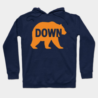 Walking Bear Down Hoodie