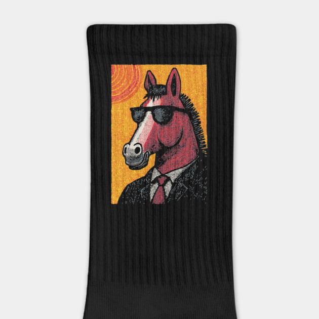 Dapper Horse in Sunglasses by TuncGK