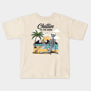 Chillin To The Bone Kids T-Shirt