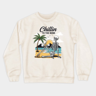 Chillin To The Bone Crewneck Sweatshirt