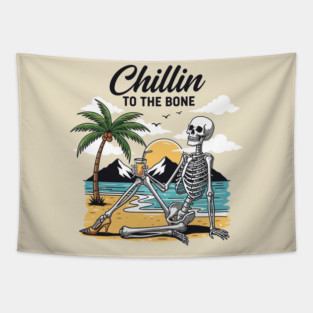 Chillin To The Bone Tapestry