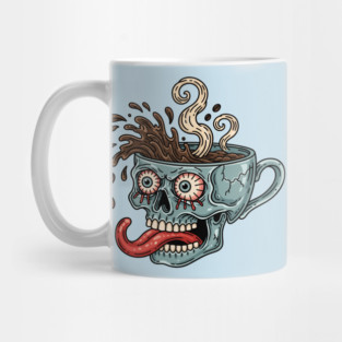 Spooky Skull Coffee Mug Mug