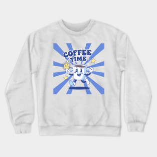 Coffee Time Crewneck Sweatshirt