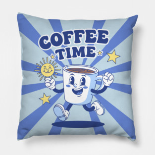 Coffee Time Pillow
