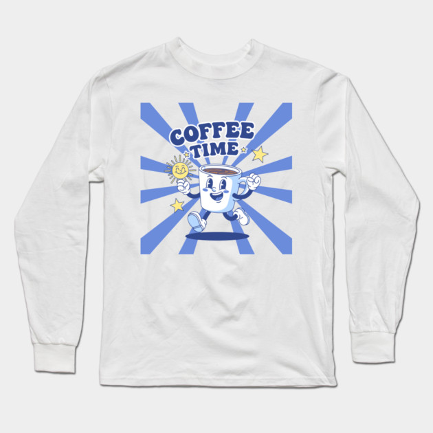 Coffee Time Long Sleeve T-Shirt by enrynz