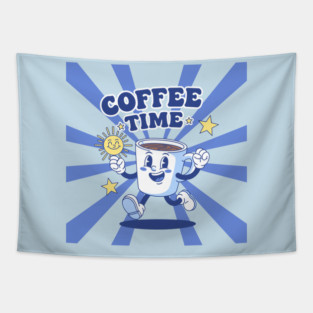 Coffee Time Tapestry