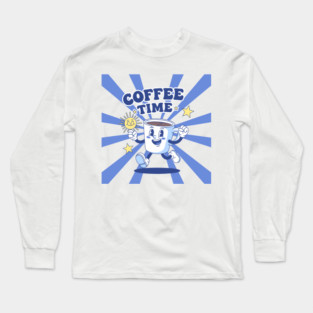 Coffee Time Long Sleeve T-Shirt