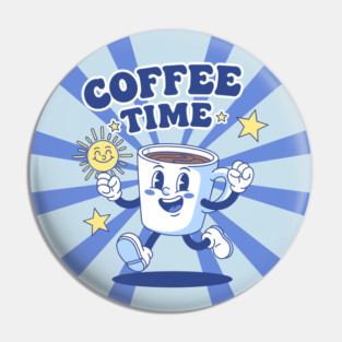 Coffee Time Pin