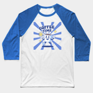 Coffee Time Baseball T-Shirt