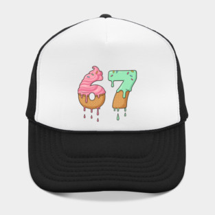 Sweet Scoop 67 – Drippy Ice Cream Cone Design Hat